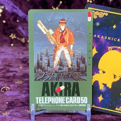 Vintage 1987 Movic Phone Card Akira Theater Goods Unused kaneda