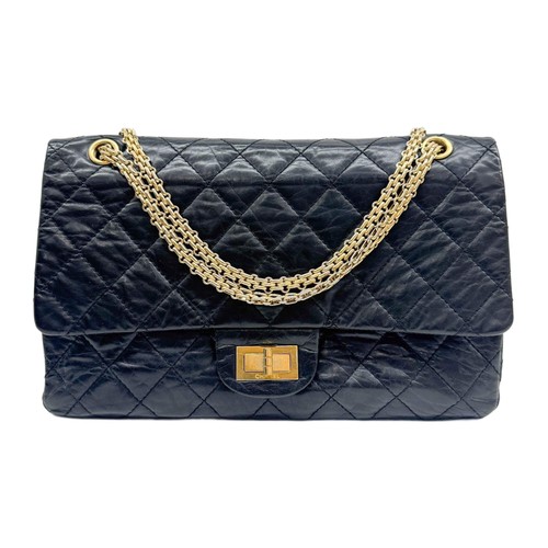 CHANEL Double Flap Matelasse Gold Chain Shoulder Bag
