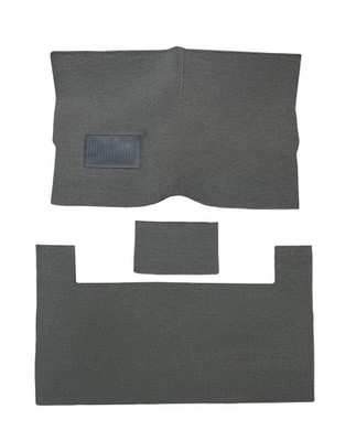 Dodge Deluxe Carpet Kit 1946-1948 Front and Rear 4Dr Black Charcoal Red Maroon