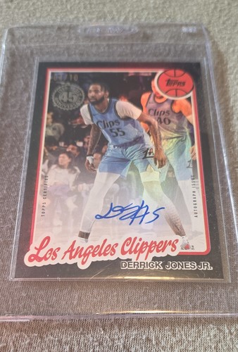 2025-26 Topps - 1980-81 Topps Basketball Autographs Derrick Jones Jr....