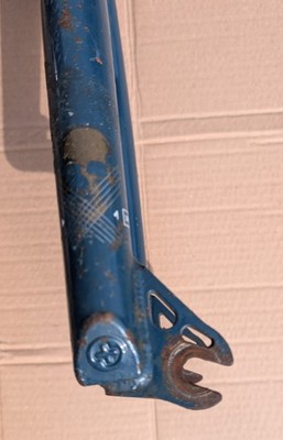 WTP Salt Plus Full 4130 BMX Gabel für 20'' 10mm 1:18 Kompressionskappe blau
