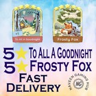 To All A Goodnight & Frosty Fox - Golden Blitz Monopoly Stickers Go 24/7