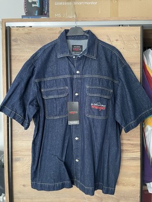 Pull&Bear x Wrangler Collab ATG All Terrain Gear Denim Shirt Size (M)