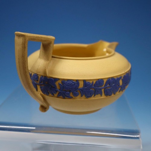 Old Wedgwood China - Jasperware Yellow with Blue Creamer - Picture 2 of 6