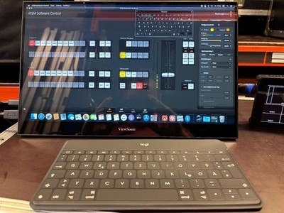 Blackmagic Design Production Studio 4K mit Multiview, Touch Monitor, MacMini uvm