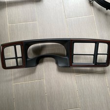  2002-2006 Cadillac Escalade Dash Cluster Bezel Woodgrain Trim Oem