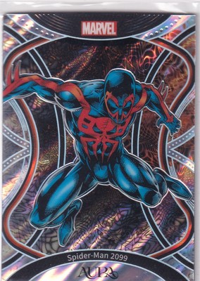 Kakawow Marvel Aura 2025 AM-AUS-79 Spider-Man 2099 Peacock Refractor