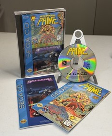 Ultraverse Prime & Microcosm (Sega CD, 1994)  CIB, Reg. Cards, Tested