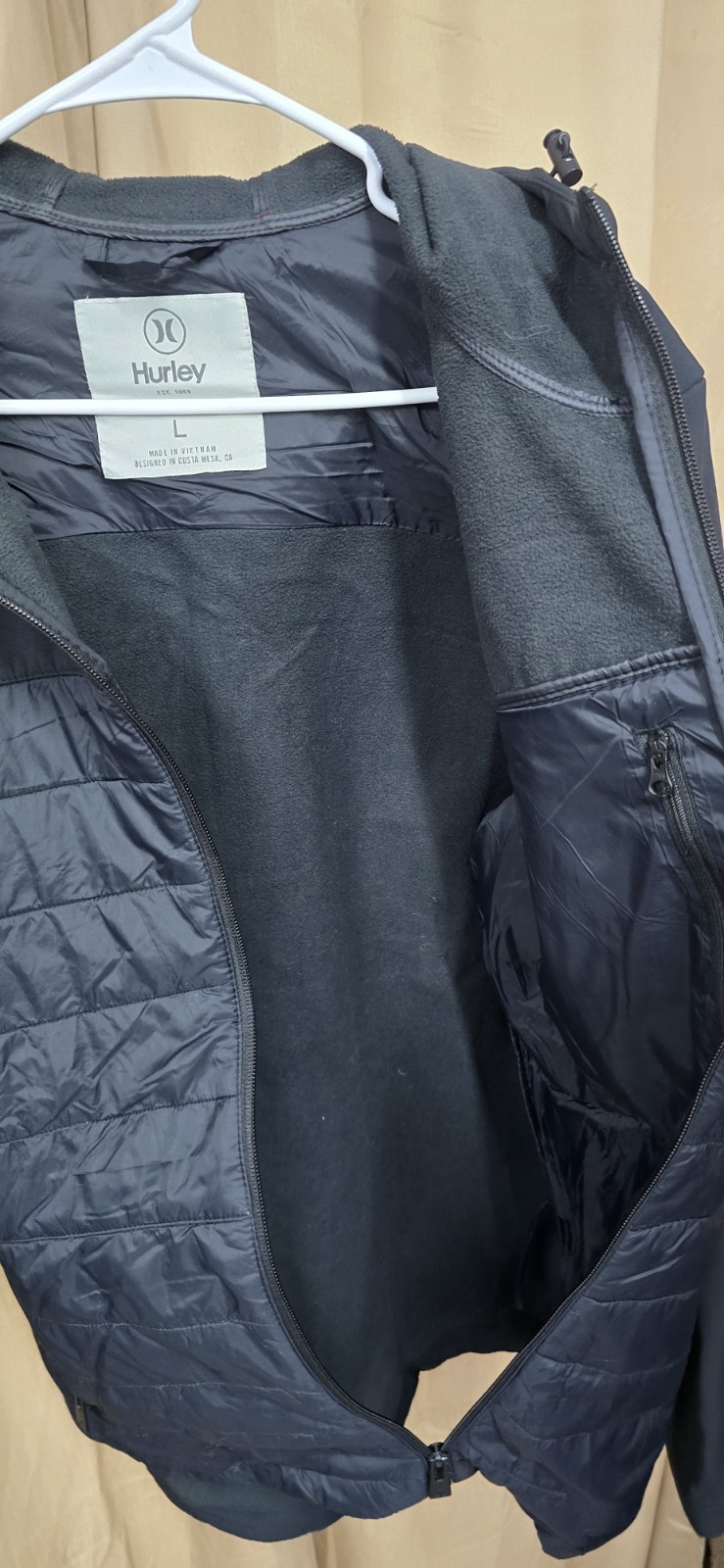 Hurley Softshell Windproof Hybrid Windbreaker Puf… - image 4