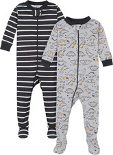 Baby-Boys 2-Pack Footed Pajamas