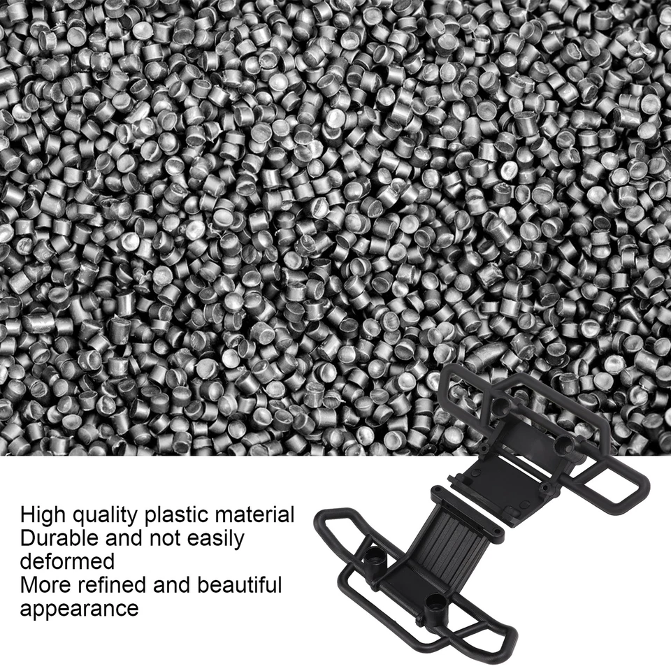 .›2pcs RC Bumper Replacement Upgrade 08002 Front 08003 Rear Bumper For HSP 9411 - Image 2 of 4