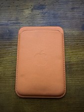 Apple iPhone Leather Wallet OEM Golden Brown with MagSafe