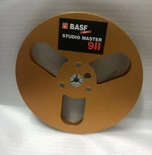 1 PCS BASF 911 1/4" 7" Empty Tape Reels For Reel To Reel Tape Recorders