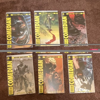 DC Comics Before Watchmen: Comedian #1-6 Azzarello J.G. Jones Comic Lot
