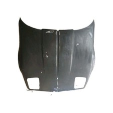 92-96 Chevrolet Corvette C4 Front Hood Bonnet Shell Panel Black Oem