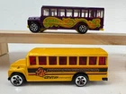 Vintage 1988 Hot Wheels Peace & Love w Graffiti Transport Bus Diecast Lot