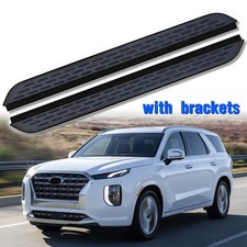 2Pcs Running Boards Side Step Pedals Nerf Bar For Hyundai Palisade 2020-2025
