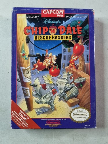 Disney's Chip 'n Dale Rescue Rangers Nintendo NES CIB komplett getestet - Bild 9 von 16