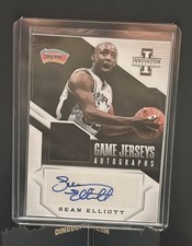 2013-14 Panini Innovation -Game Jerseys Autographs Sean Elliott #6 /199(AU, MEM)