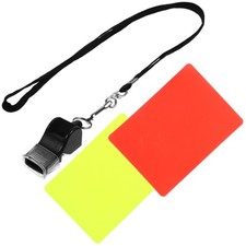  Outil De Pénalité Kit Foot Arbitre Carton Football Équipement D'entraînement