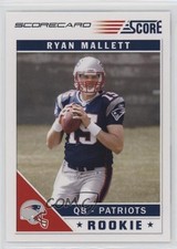 2011 Score Rookie Scorecard Ryan Mallett #385 12zm