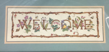 Dimensions Sunset "Inviting Welcome" Counted Cross Stitch Kit New 1996 Birds