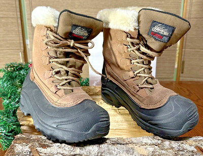 Itasca Thermolite Women's Aspen Tan Sz 7 Performance Insulated Snow Boot Warm!