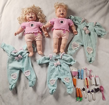 1998 Playmates two Amazing AMY Dolls with Accessories