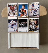 6x 1991-92 Upper Deck Hockey LOW SERIES Set 1-500 -Forsberg, Selanne, Hasek RCs!