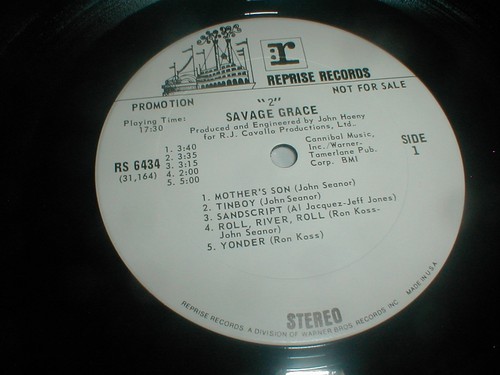 Savage Grace 2 Promo Timing Strip LP 1971 Detroit Hard Rock Psych MOTHER'S SON - Picture 4 of 6