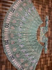 LEHENGA CHOLI INDIAN BOLLYWOOD WEDDING PARTY PAKISTANI WEAR READYMADE