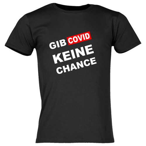 CAMISETA DIVERTIDA REFRANES GIB VIRUS NO CHANCE UNISEX CAMISETA FUCK THE VIRUS NUEVA - Imagen 3 de 6