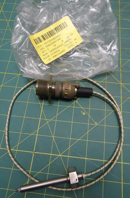 Immersion Thermocouple, Exposed 3'' Tip, 27'' Wire, 0-1000 Degrees C
