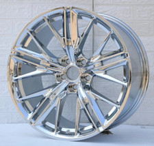 20 Chrome Wheels Fit Chevy Camaro 20x10 20x11 Chevrolet Zl1 Style Rims Set 4 20 Chrome Wheels Fit Chevy Camaro 20x10 20x11 Chevrolet Zl1 Style Rims Set 4