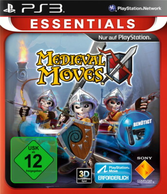 Medieval Moves (Sony PlayStation 3, 2011) Neu Noch eingeschweißt Klassiker Top