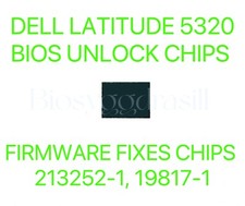 DELL LATITUDE 5320, ADMIN NO PASSWORD BIOS CHIP 213252-1 19817-1 PREPROGRAMMED