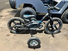 STACYC Brushless 16eDRIVE Electric Balance Bike W/TRAINING WHEELS