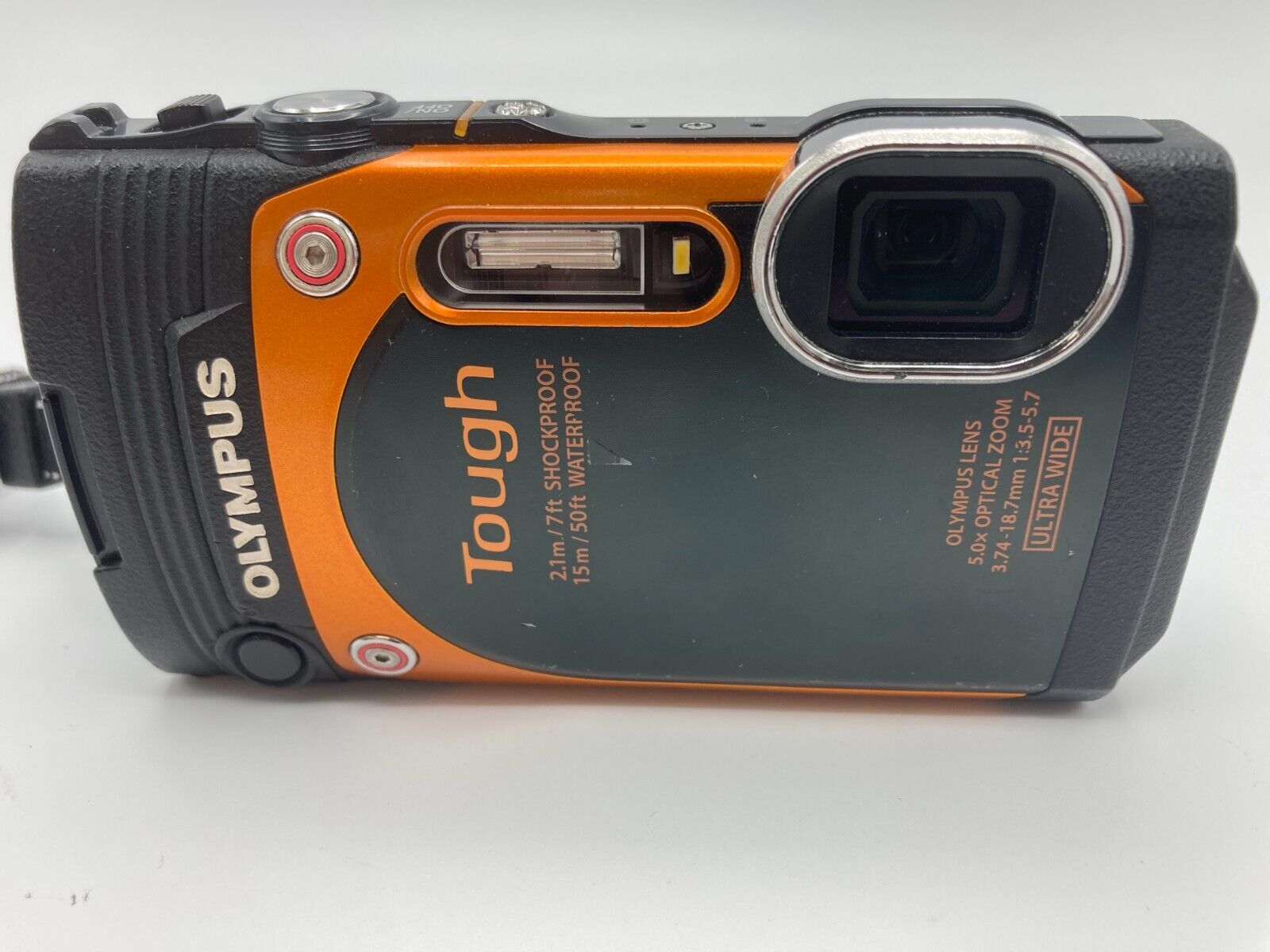 Ontcijferen Dertig Compatibel met Olympus Stylus Tough TG-860 Shockproof Waterproof Digital Camera Orange  Japan | eBay