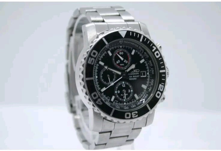 Seiko SNA225P1 Chronograph Date Quartz Mens Watch | eBay Seiko SNA225P1 Chronograph Date Quartz Mens Watch | eBay
