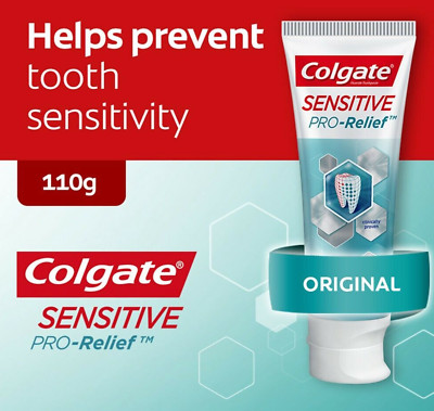 20 pcs Colgate Sensitive Original Pro Relief Enamel Repair Toothpaste 110g