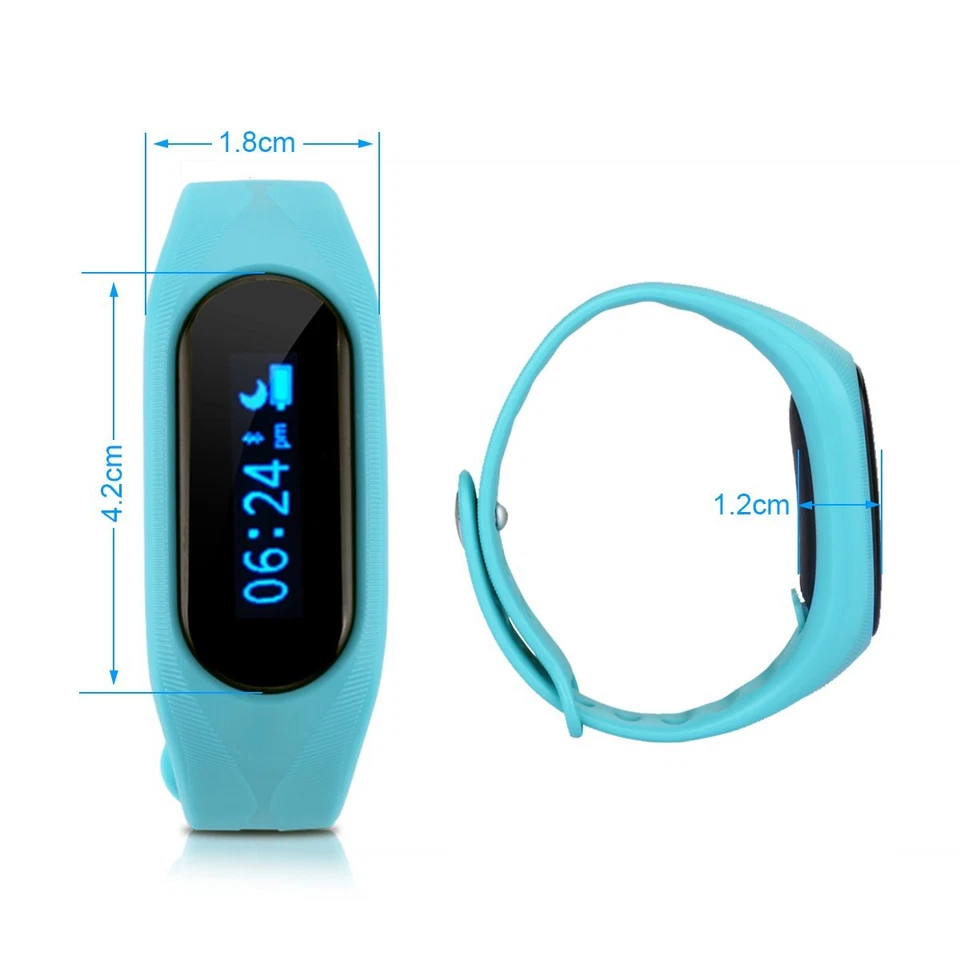 Pulsera inteligente CUBOT V1 rastreador de actividad física pulsera con podómetro paso... Foto 4 de 4