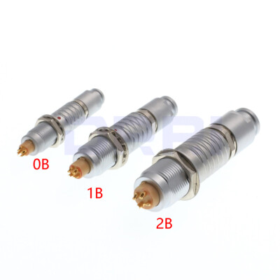  0B 1B 2B FGG EGG 2Pin- 32Pin Push Pull Circular Aviation Connector Plug socket