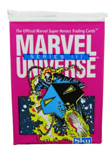 III FULL BOX NEW FACTORY SEALED GET IT NOW 3 0AQ11992 MARVEL UNIVERSE SERIES 