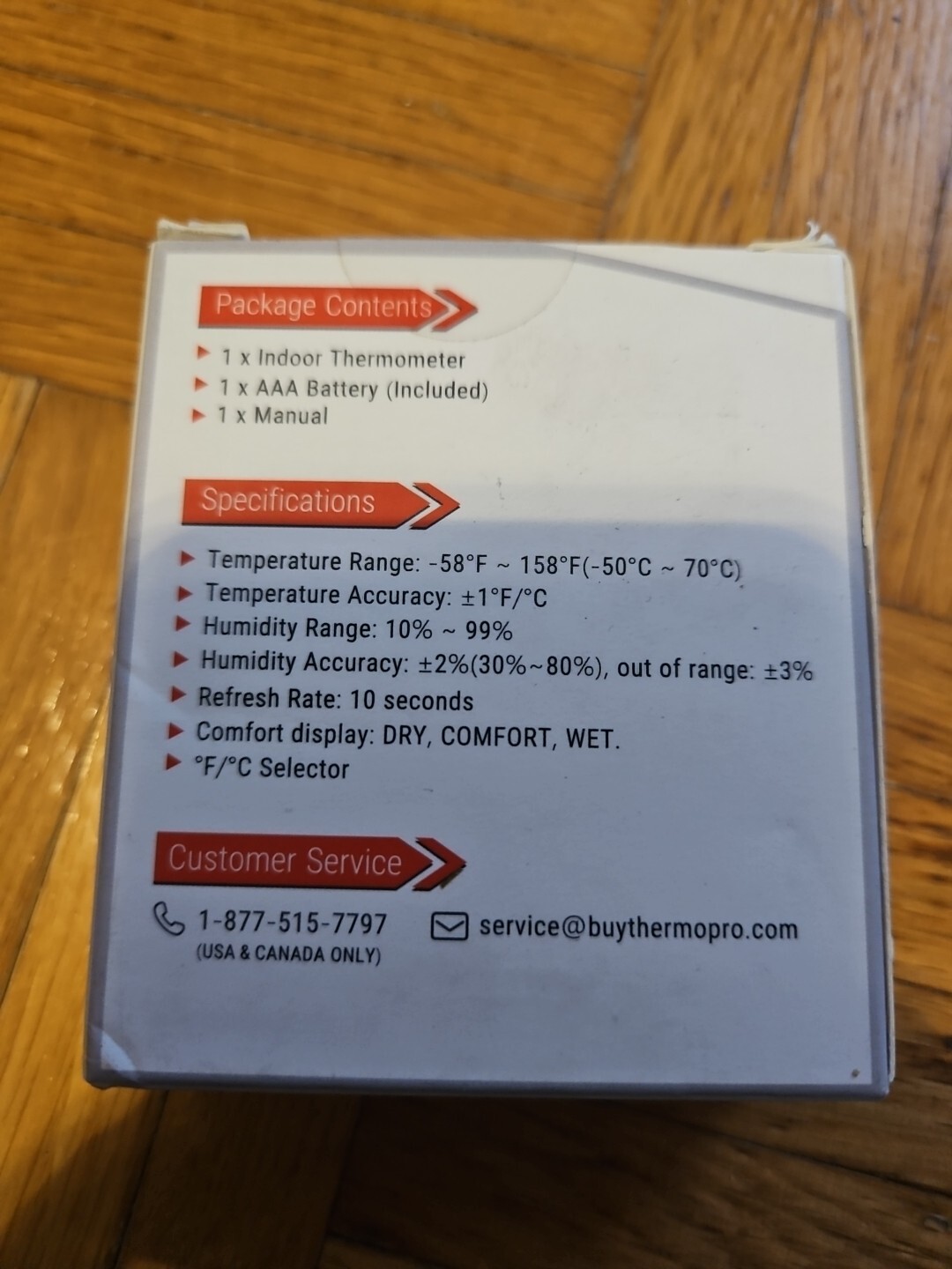 ThermPro Digital Indoor Thermometer eBay
