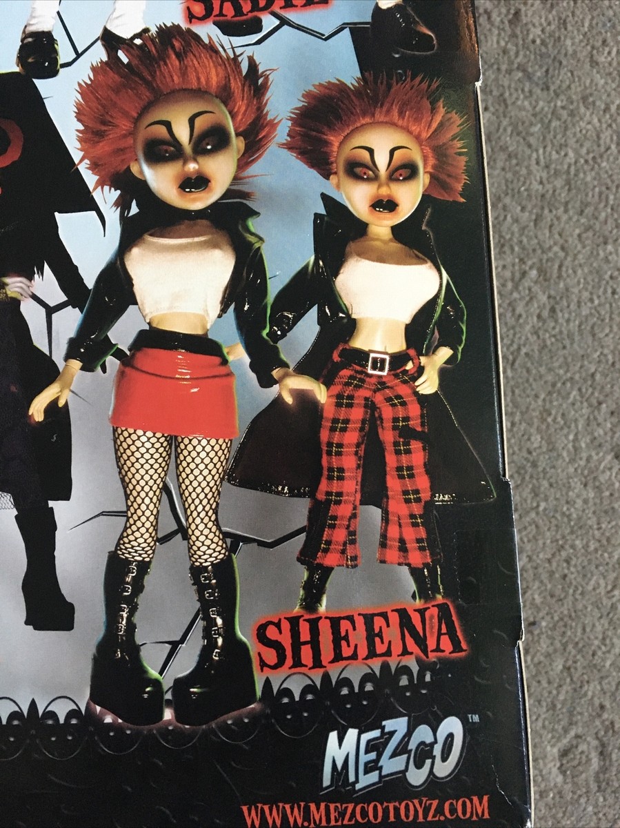 Living Dead Dolls Fashion Victims Sheena Punk Rocker | eBay