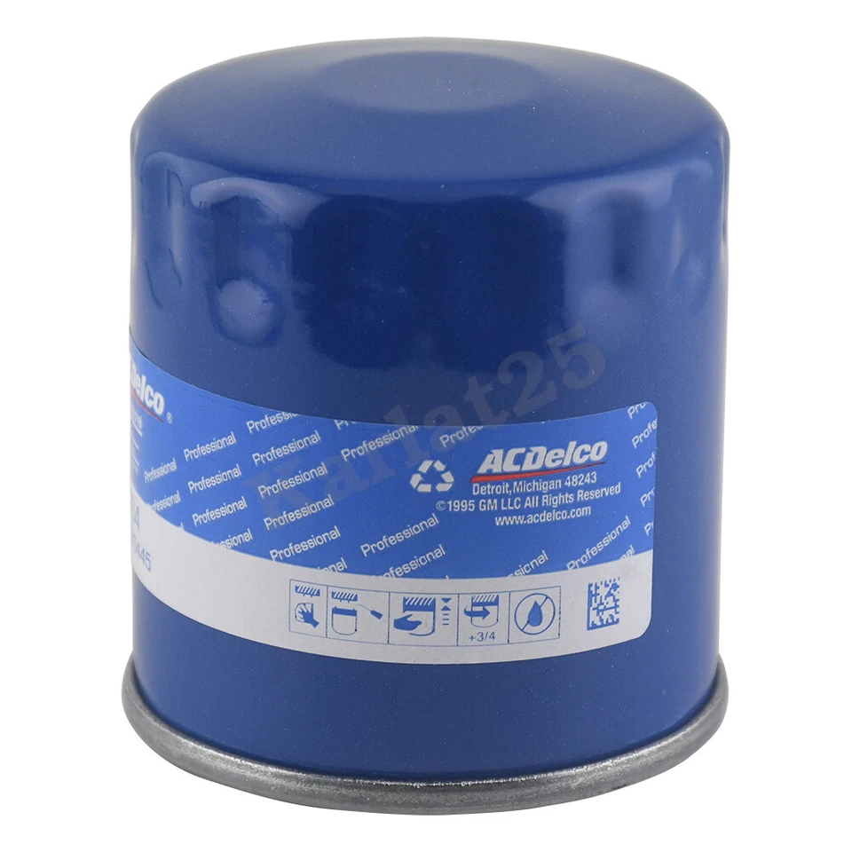 Paquete de 10 filtros de aceite de motor originales ACDelco Pro PF64 PF64F 12696048 12640445 nuevos Foto 3 de 4