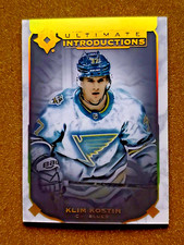 2019-20 Ultimate Collection Klim Kostin Rookie Introductions Gold Spectrum UI-87