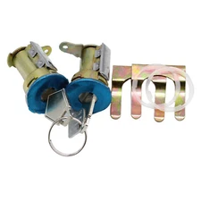 Lockcraft Door Lock Cylinder Set W/Keys Fit For 1967-1989 Dodge Ram Truck & Van