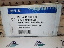 EATON MBRLCKC ACB Key Lock Provision Kit / 2C12891G22 # FGCL4008 - W/ FILTHY BOX