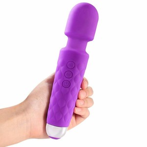 Belmint Magic Wand Portable Vibrating Handheld Massager - Purple